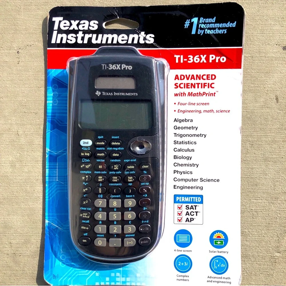 Texas Instruments Calculator - Picture 1 of 2